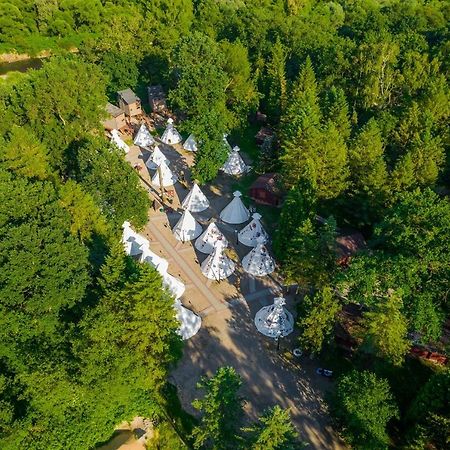 Wioska Indiańska River Park Zator Bagian luar foto