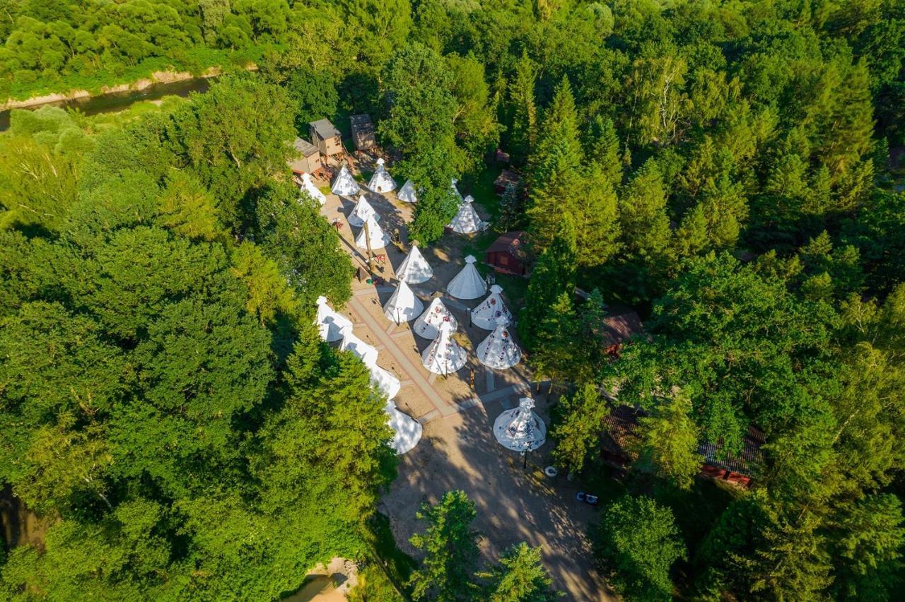 Wioska Indiańska River Park Zator Bagian luar foto
